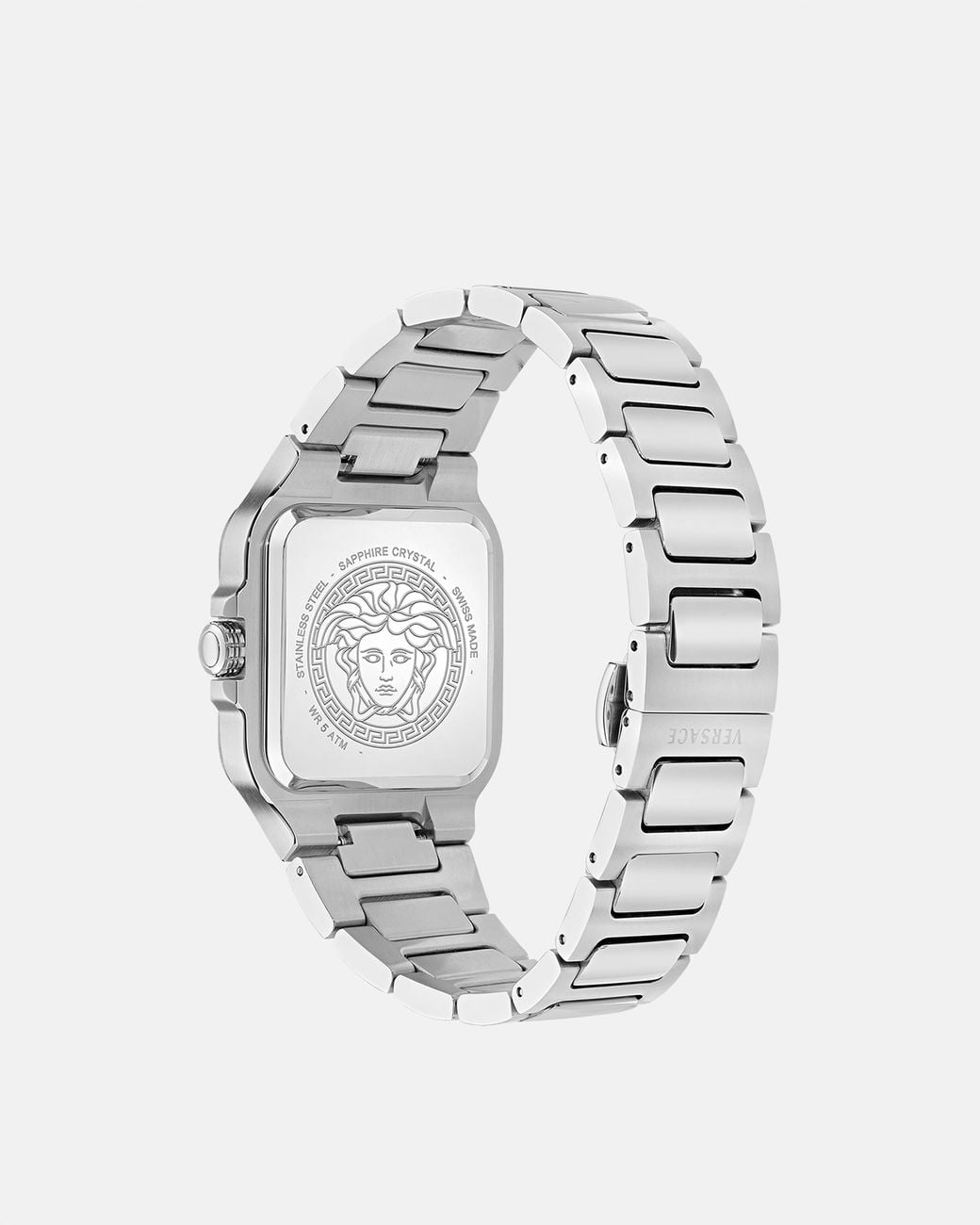 Orologio Greca Edge Gent di Versace in White da Uomo