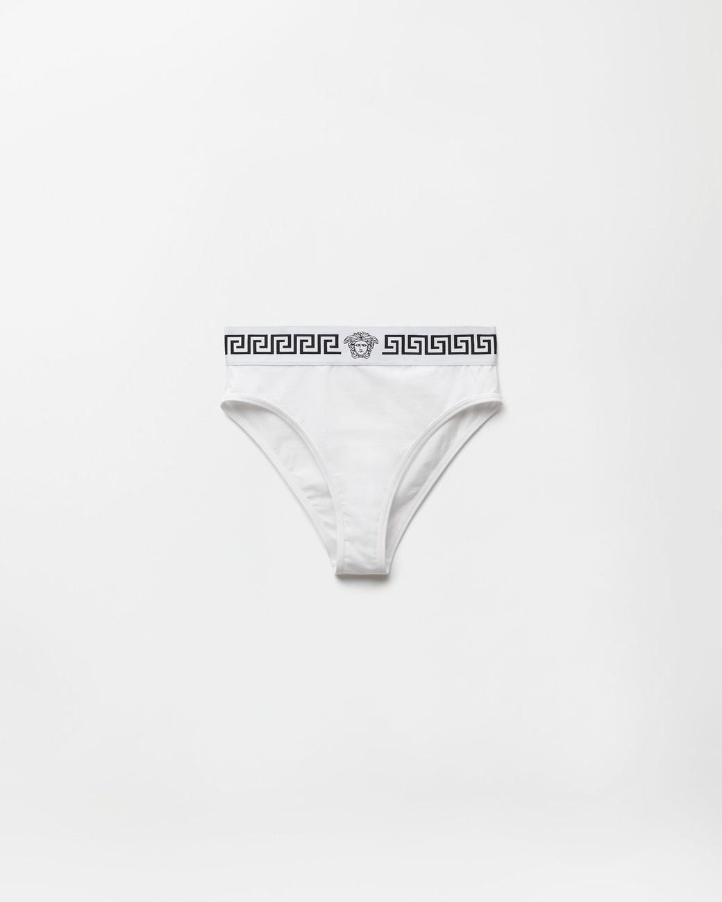 Versace White Cotton-Jersey Briefs