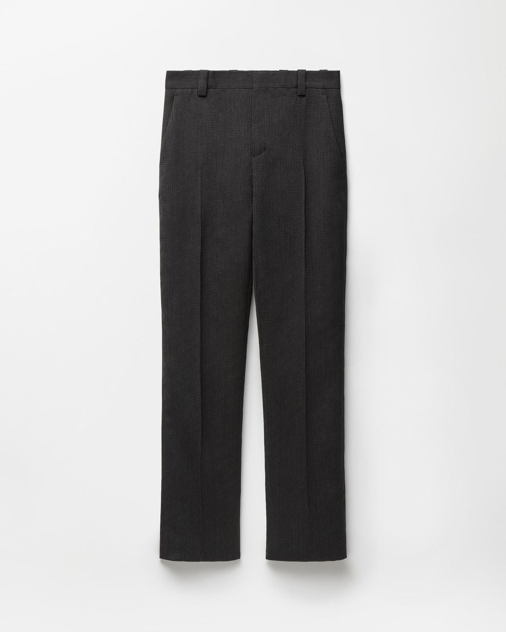 Versace Wool Formal Pants in Black for Men | Lyst