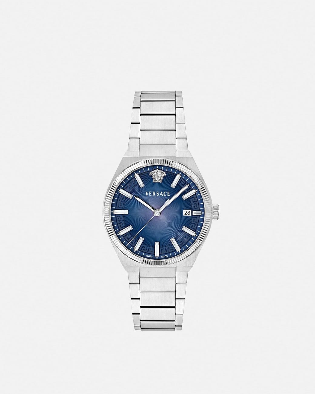 Versace Blue V-Leo Watch for men