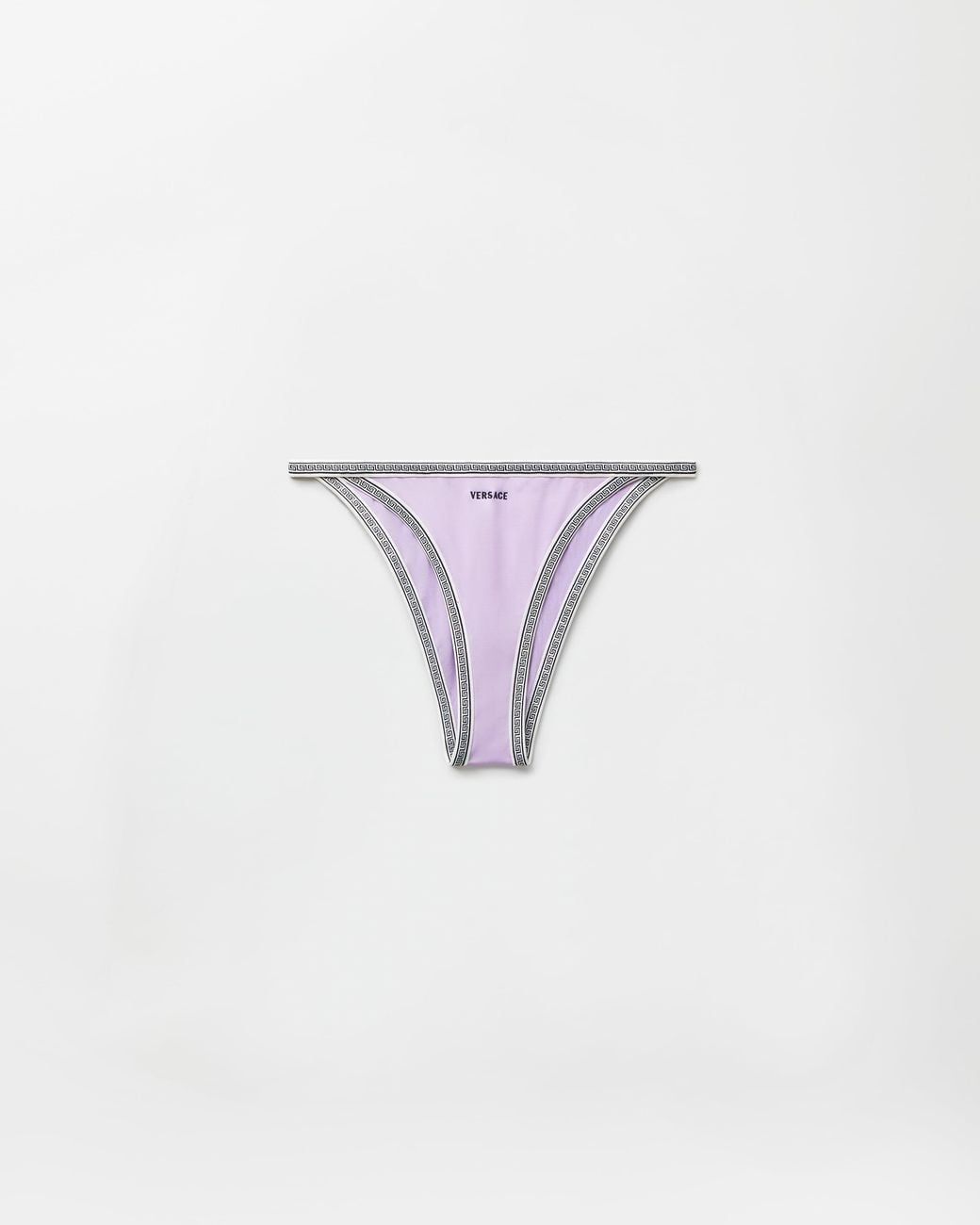 Versace Multicolor Embroidered-Logo Bikini Bottoms