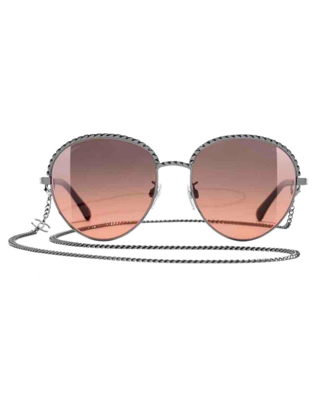 chanel oversized sunglasses