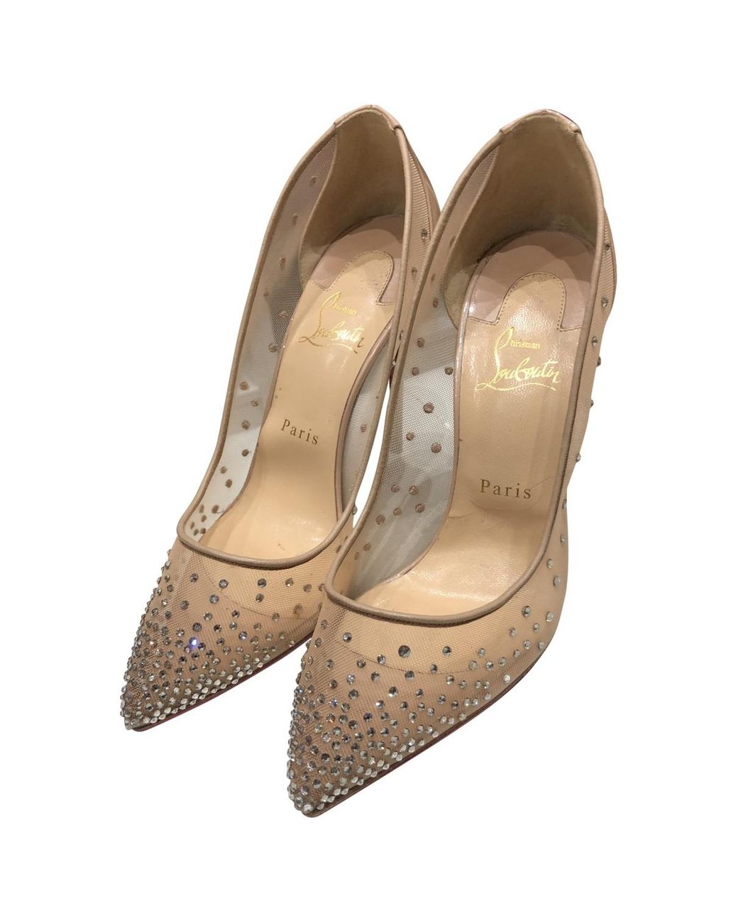 louboutin pigalle beige