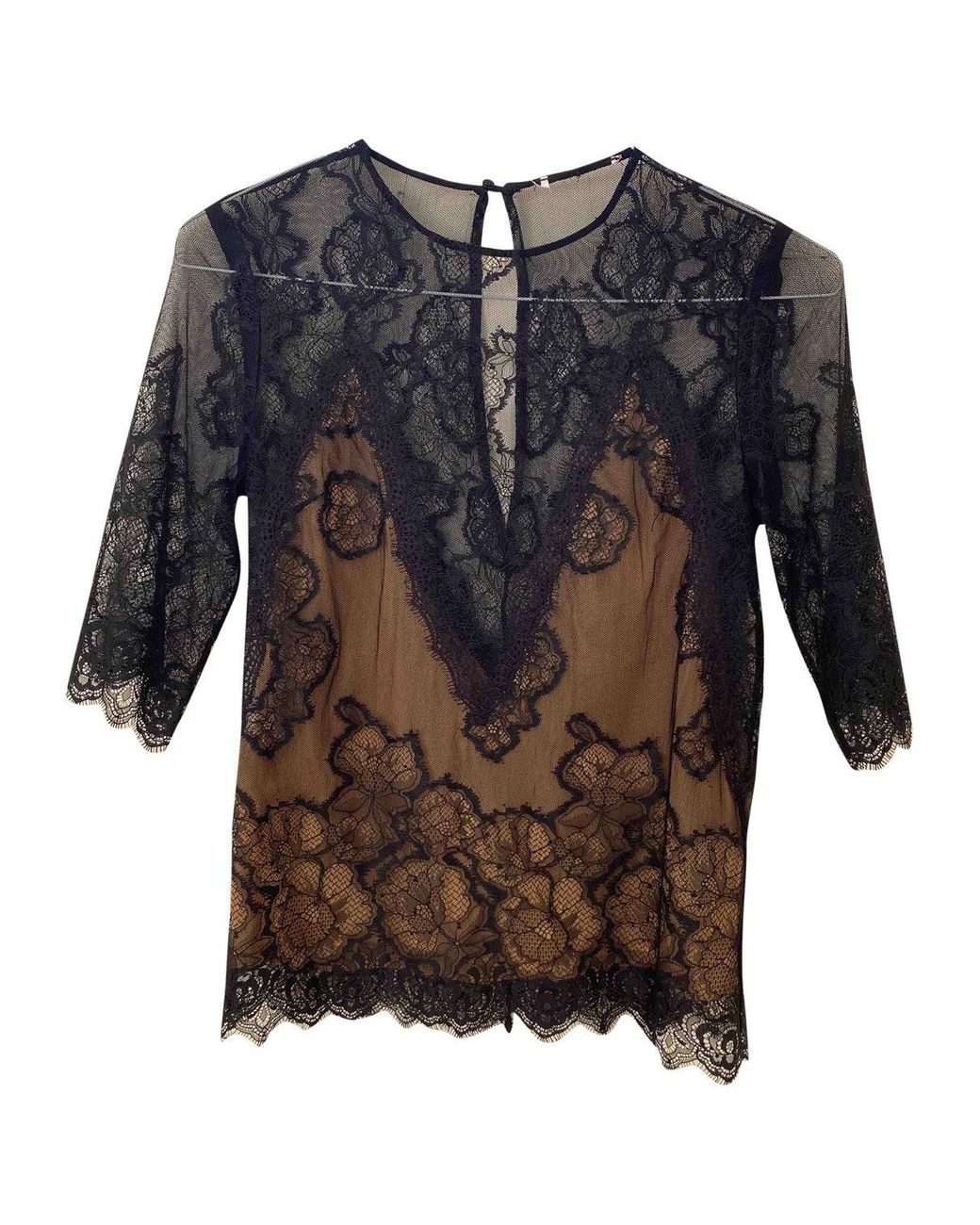 Sandro Synthetic Vest in Black - Lyst