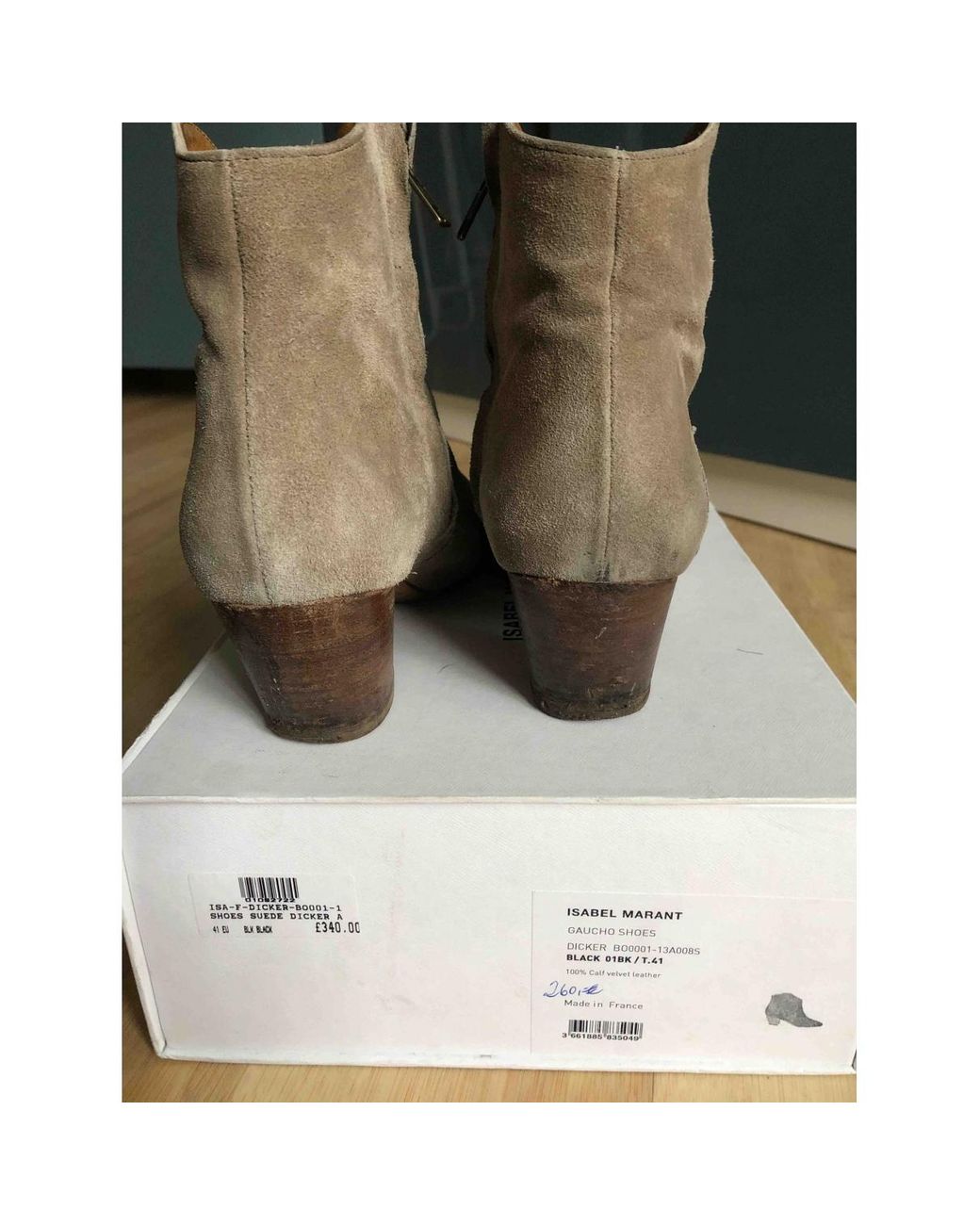 Isabel Marant Suede Dicker Boots in Beige (Natural) - Save 47% - Lyst