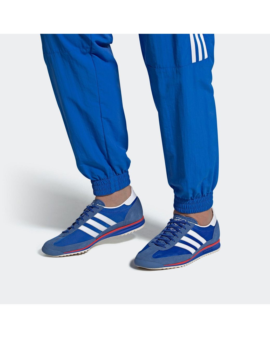 adidas Originals Unisex Sl 72 Shoes in Blue | Lyst UK