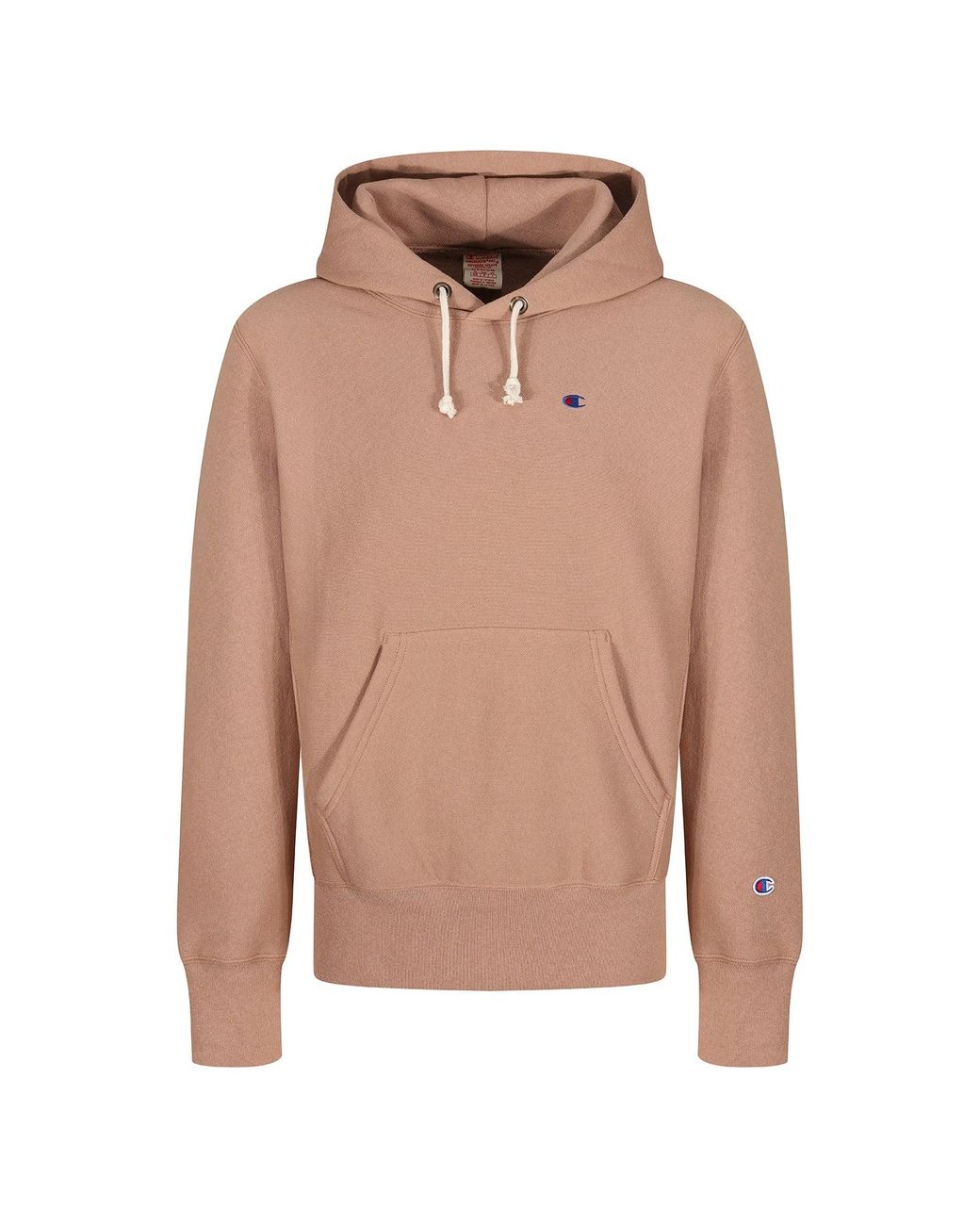 Champion Reverse Weave Classic Hoodie in Brown for Men | Lyst UK