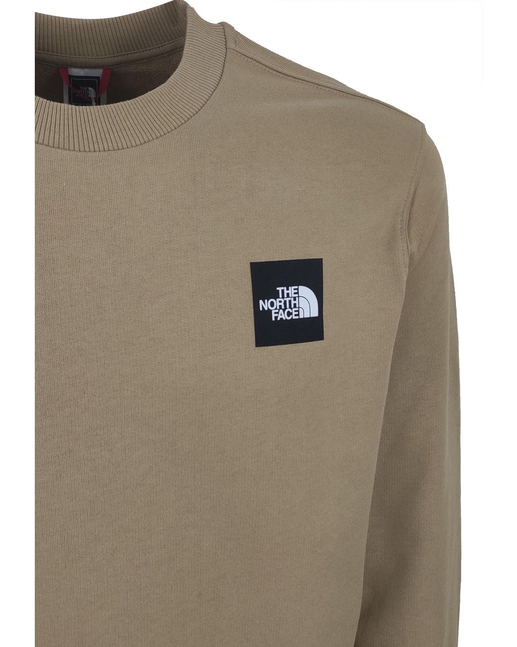 The North Face Sweatshirt Camel In Cotton in Brown for Men | Lyst