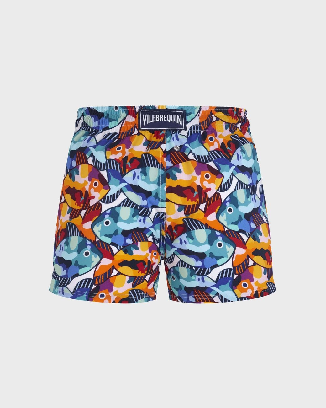 Vilebrequin Blue Short Swim Shorts Pacu for men