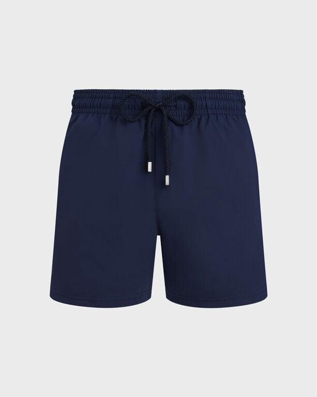 Vilebrequin Blue Stretch Swim Trunks Solid for men