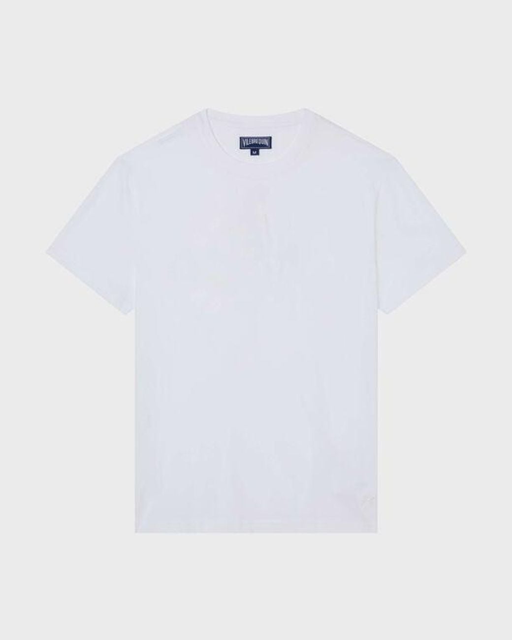 Vilebrequin White Organic Cotton T-Shirt Tropicalissimo for men