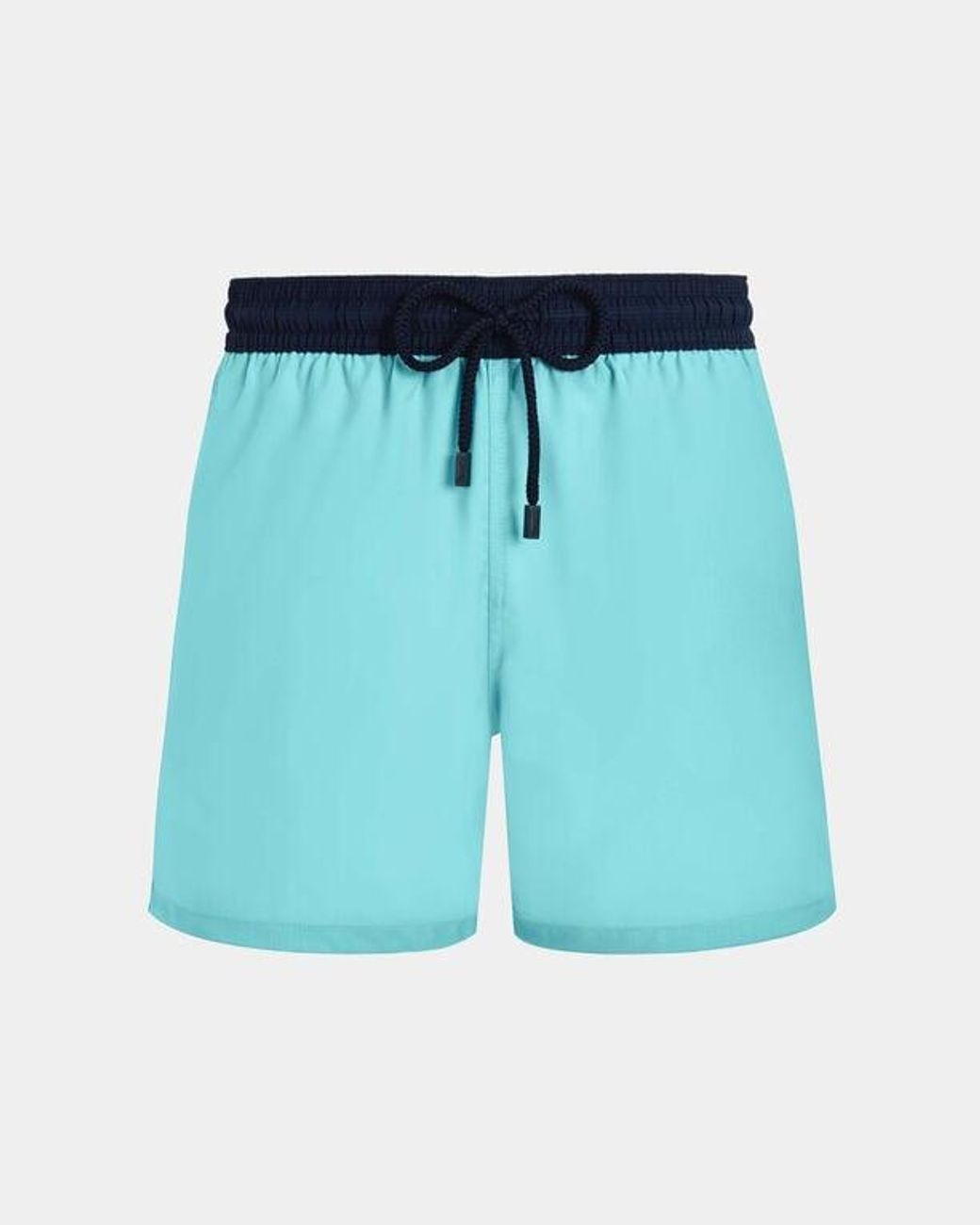 Vilebrequin Blue Ultrafine Wool Swim Shorts Super 120's for men