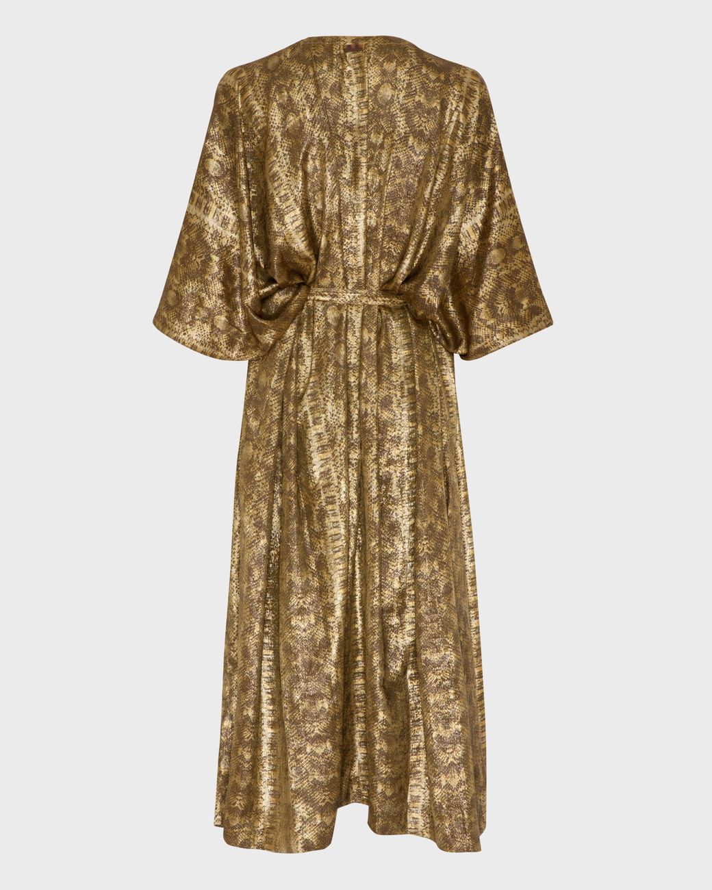 Vilebrequin Metallic Long Kaftan Lame Python