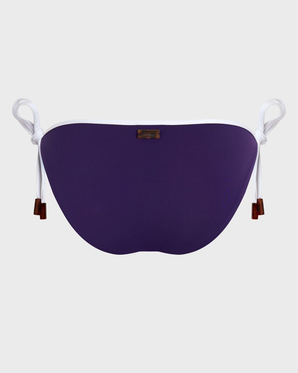 Vilebrequin Purple Side Tie Bikini Bottom Solid