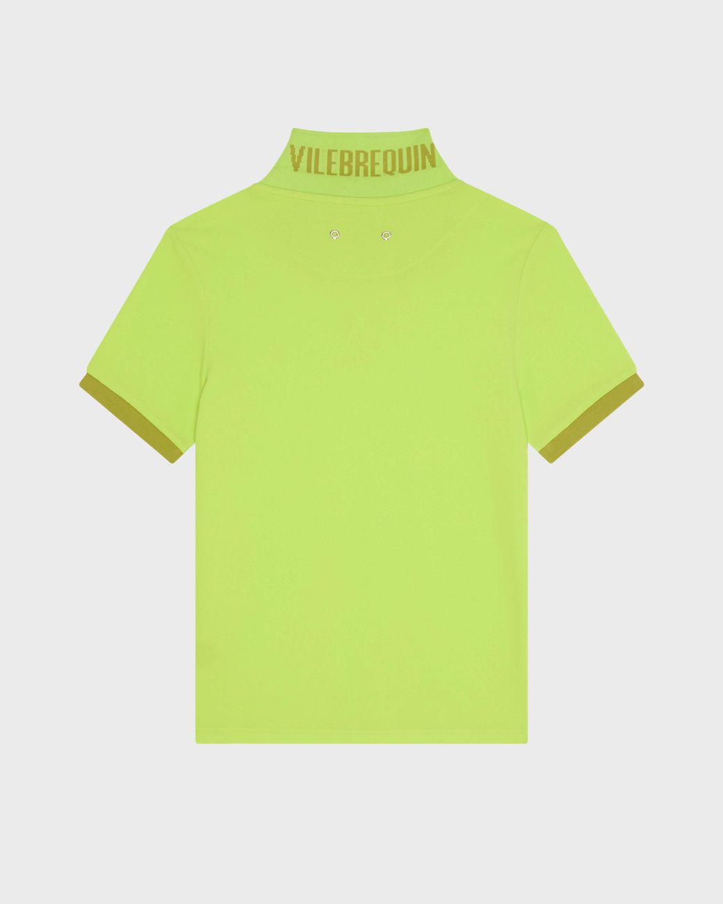 Vilebrequin Green Cotton Polo Solid for men