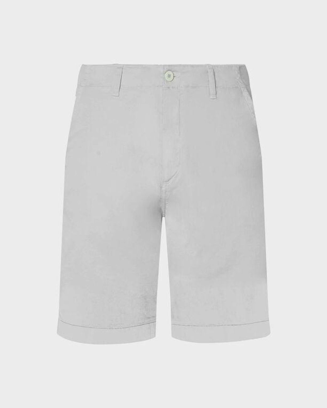 Vilebrequin Satin Bermuda Shorts Solid - Bermuda - Ponche - White - Size 36 for men