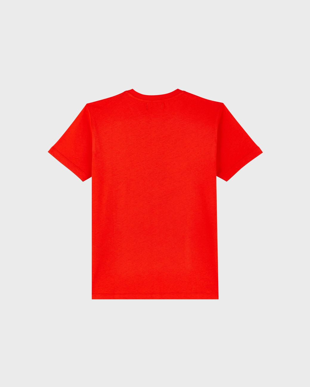 Vilebrequin Red Cotton T-Shirt Embossed Logo for men