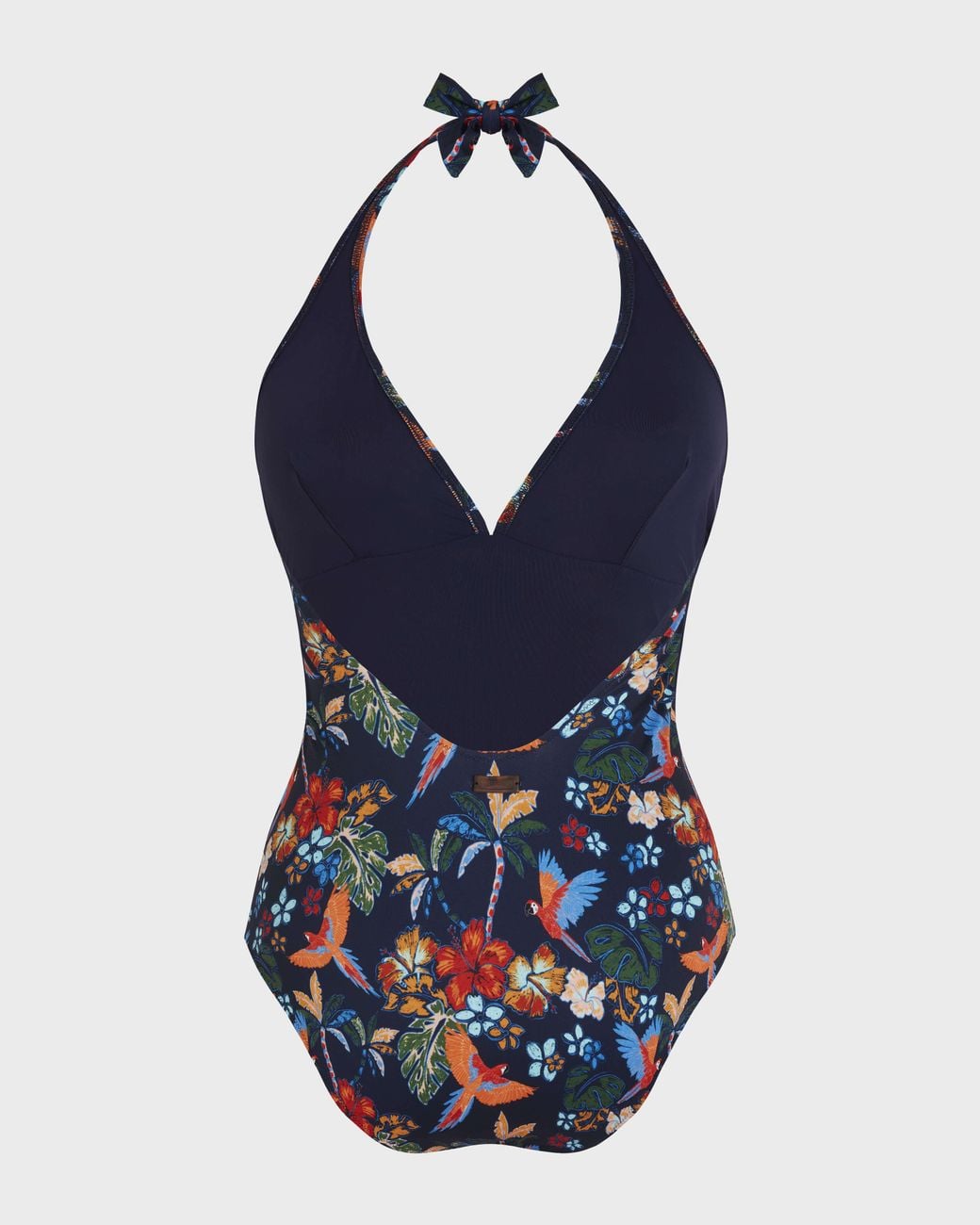 Vilebrequin Blue Halter One-Piece Swimsuit Salva