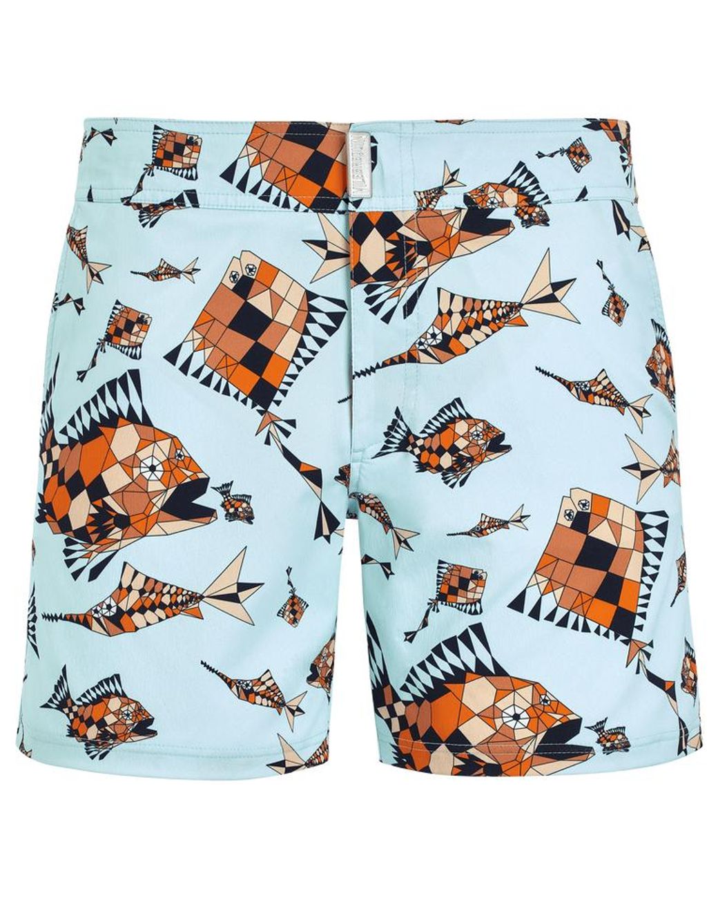 Pantaloncini Mare Uomo Elasticizzati Con Cintura Piatta Vatel da