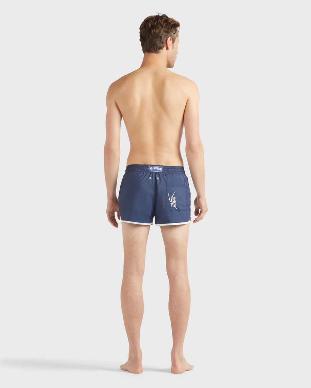 Vilebrequin Blue Short Ultra-Light Swim Shorts Vbq for men