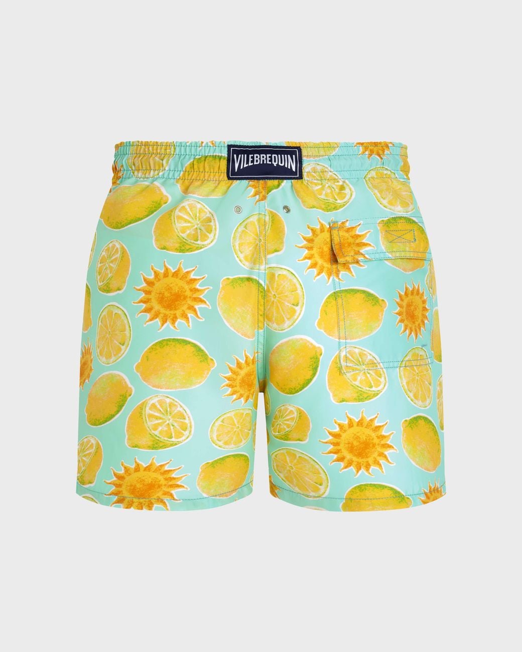 Vilebrequin Yellow Swim Shorts Limonade for men