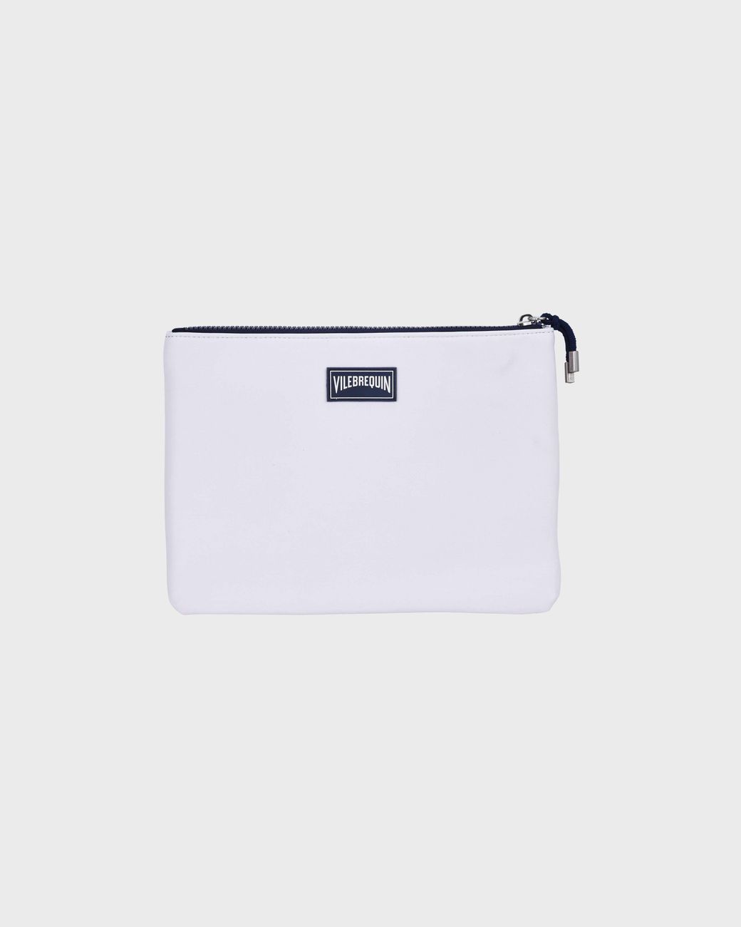 Vilebrequin White Neoprene Pouch Solid