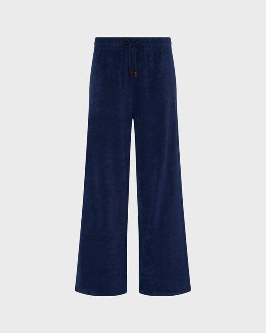Vilebrequin Blue Terry Pants Solid