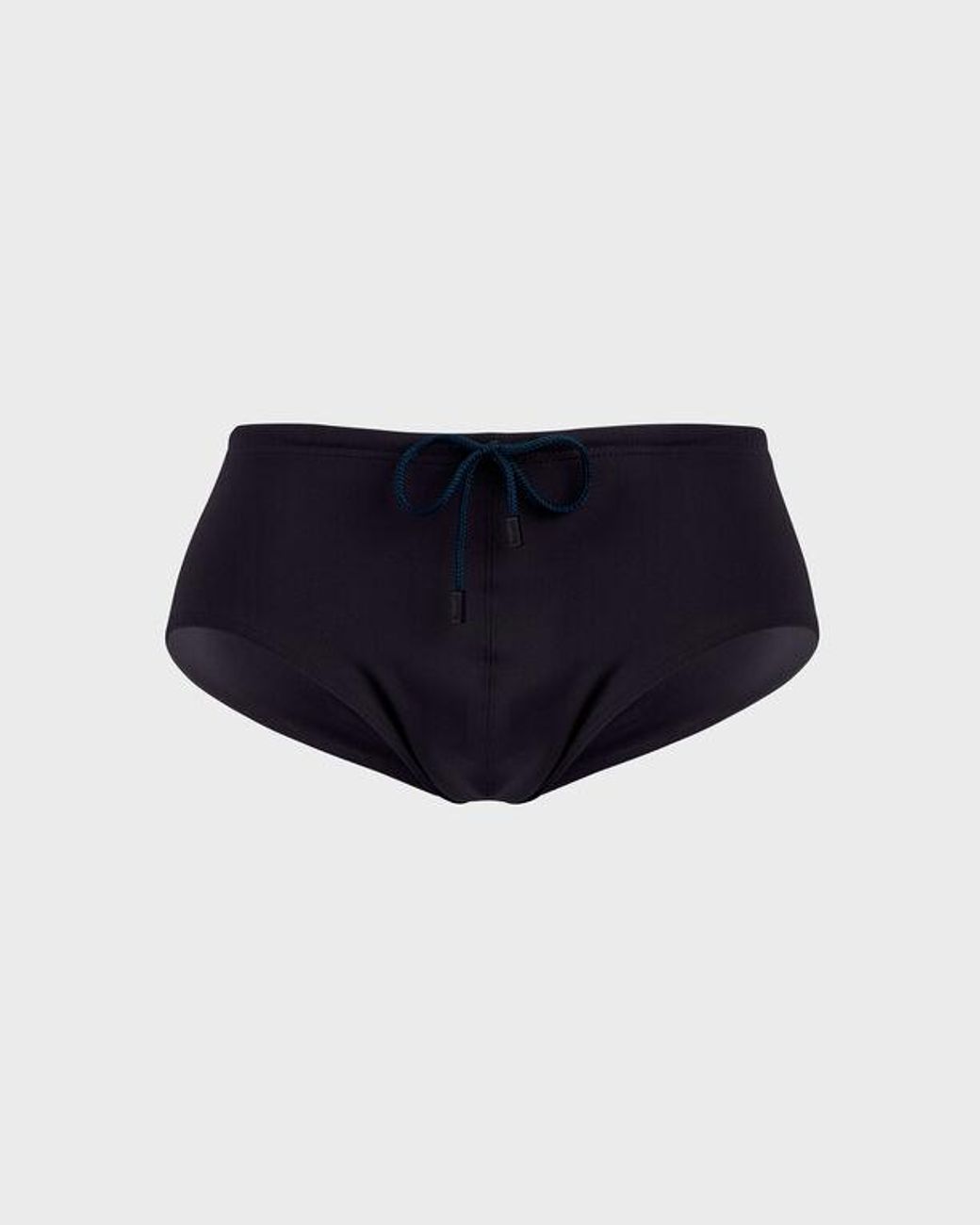 Vilebrequin Black Swim Brief Solid for men