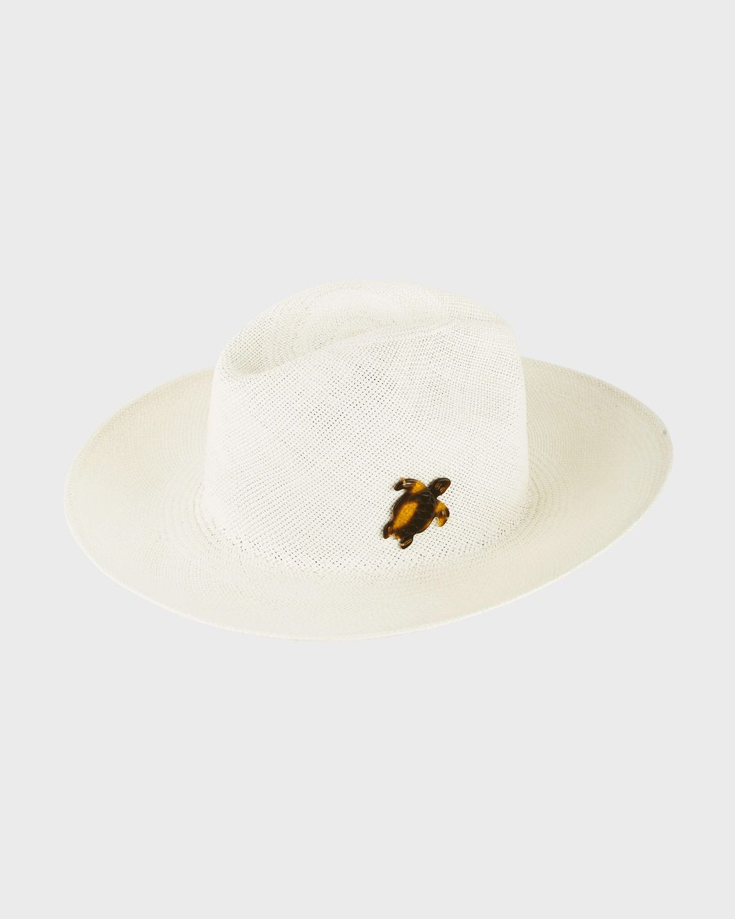 Vilebrequin Natural Straw Hat Solid - Hat - Cherry - Beige - Size L