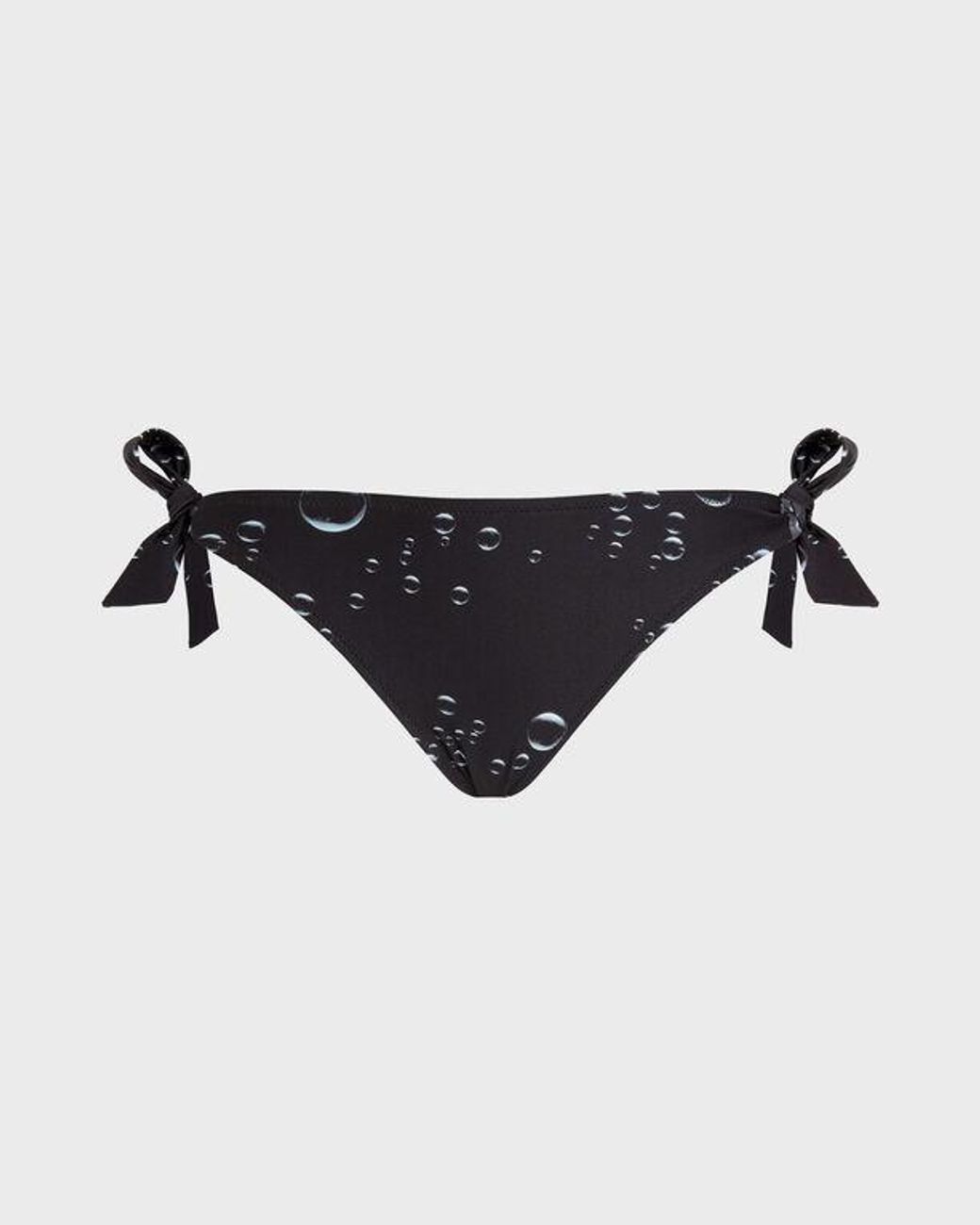 Vilebrequin Black Side Tie Bikini Bottom Bubble 3D