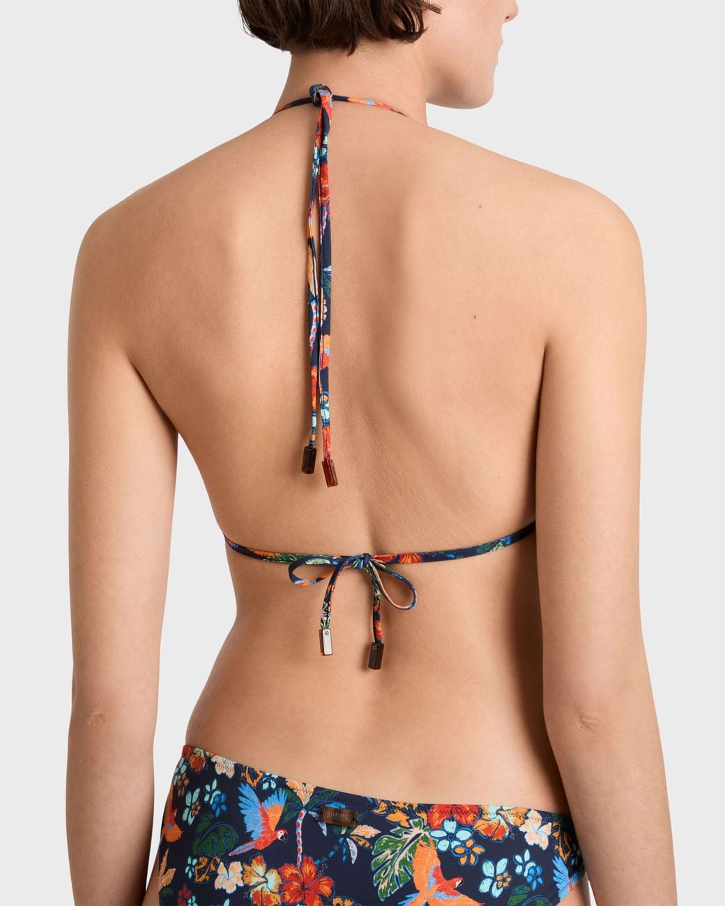 Vilebrequin Blue Triangle Bikini Top Salva