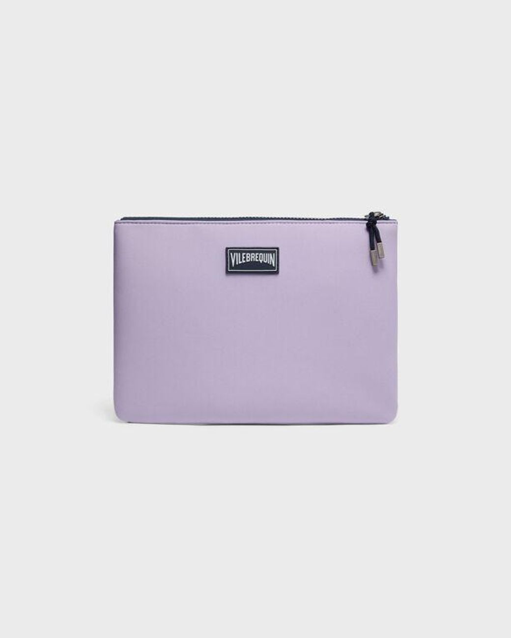 Vilebrequin Purple Neoprene Pouch Turtle