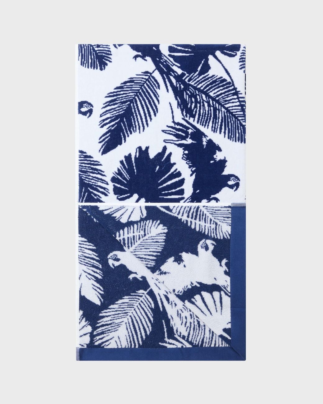 Vilebrequin Blue Cotton Towel Papagaio