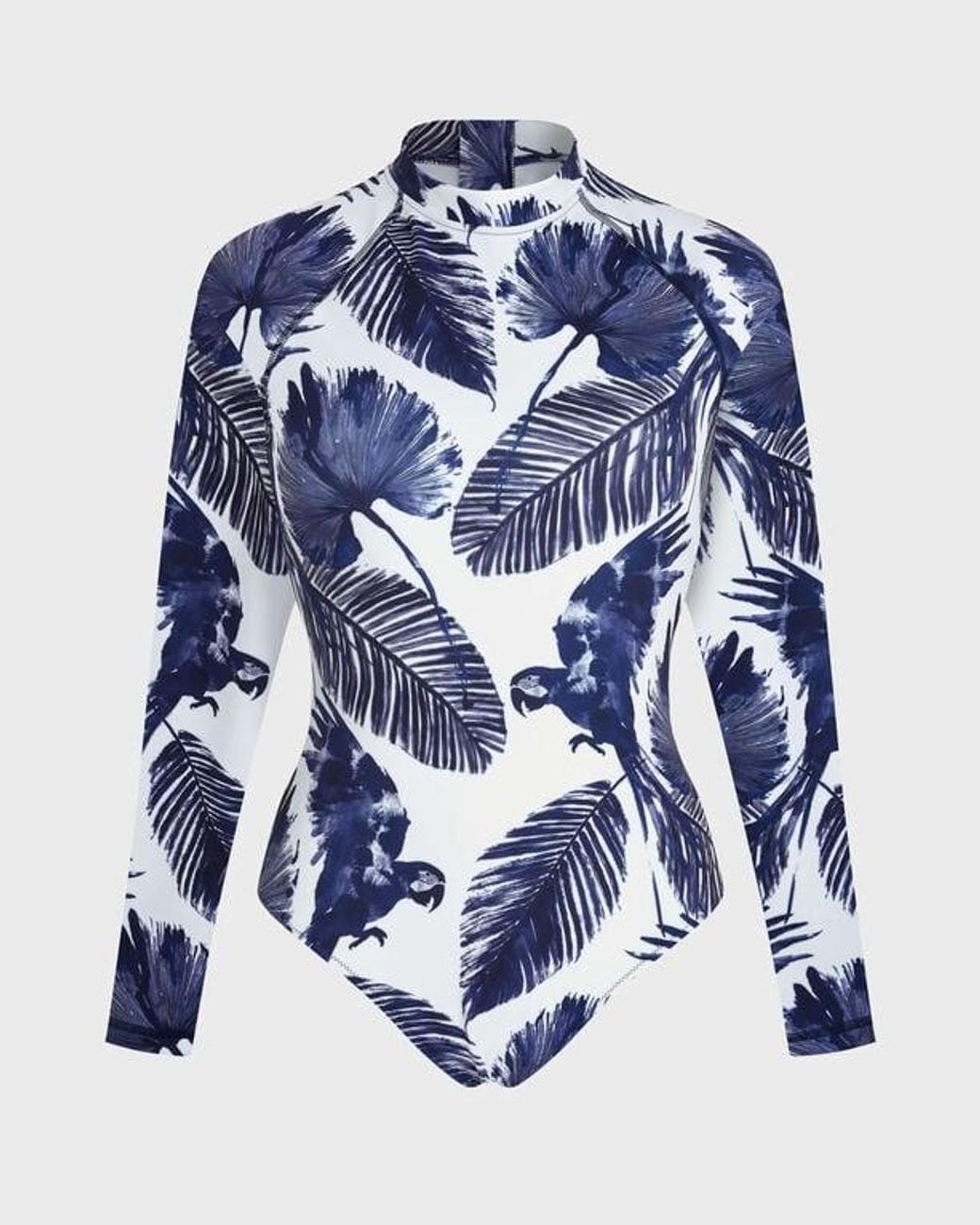 Vilebrequin Blue One-piece Rashguard Papagaio - Rashguard - Lexane - White - Size Xs