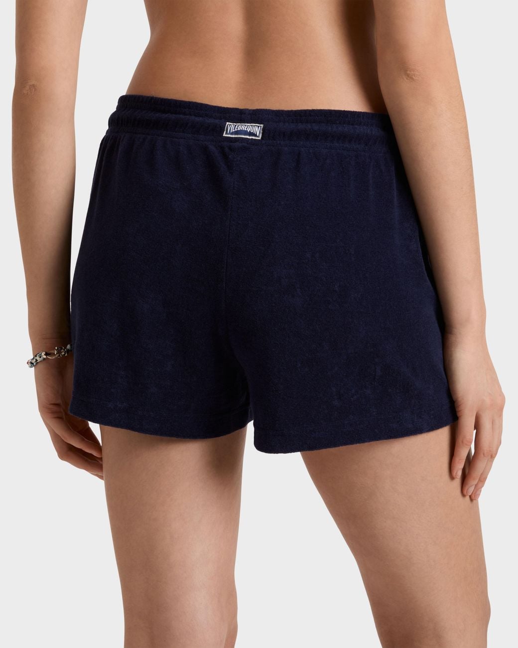 Vilebrequin Blue Terry Swim Shorts Solid