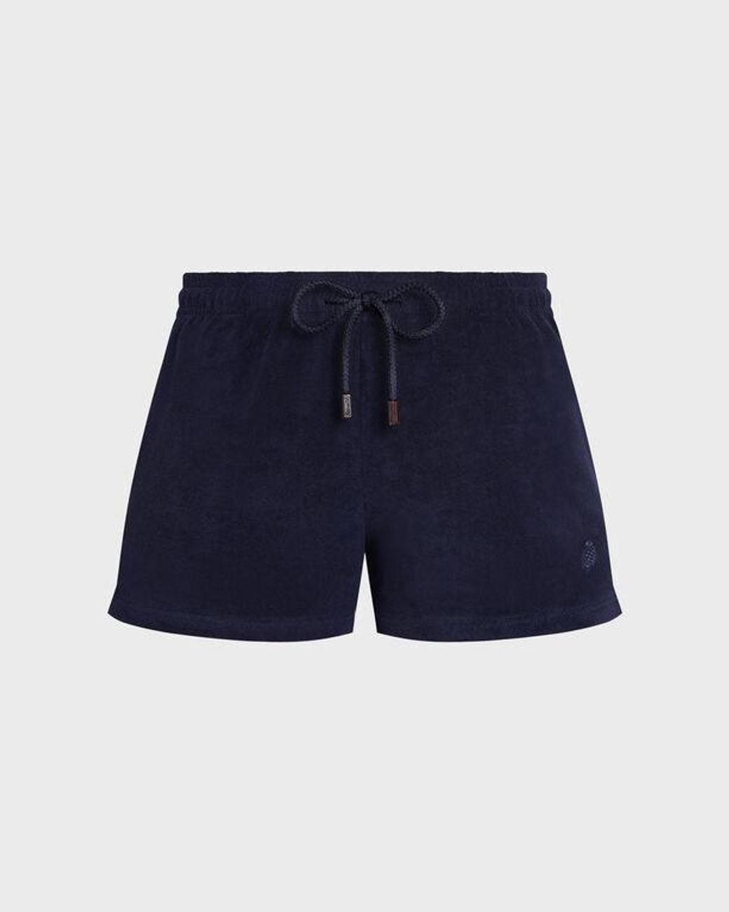 Vilebrequin Blue Terry Swim Shorts Solid