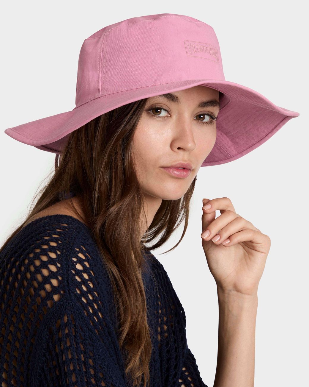 Vilebrequin Large Bucket Hat Solid - Hat - Bobo - Pink - Size Osfa