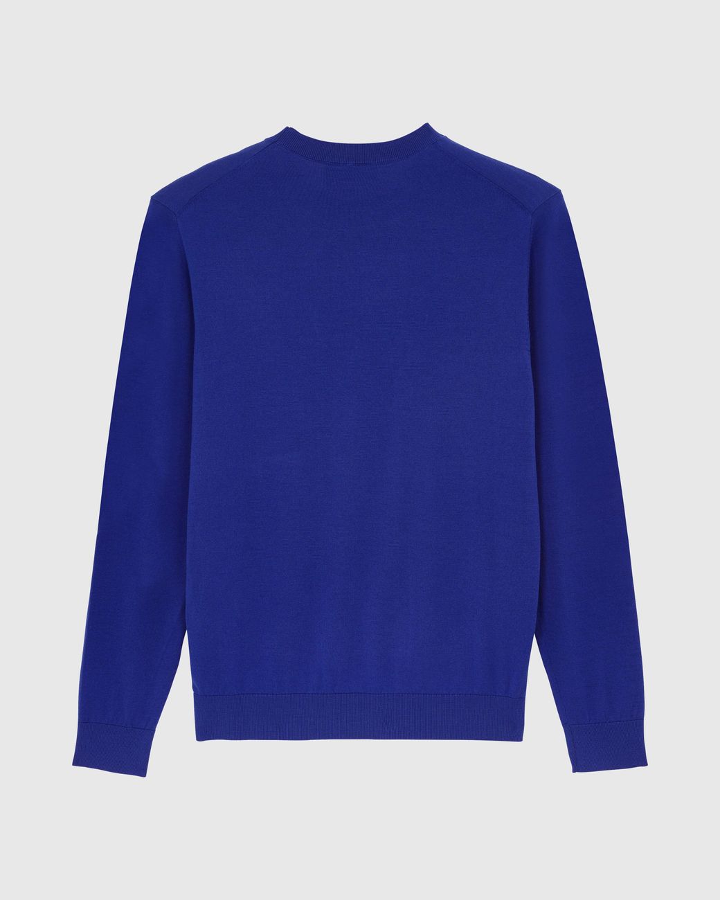 Vilebrequin Blue Cotton Sweater Turtle for men