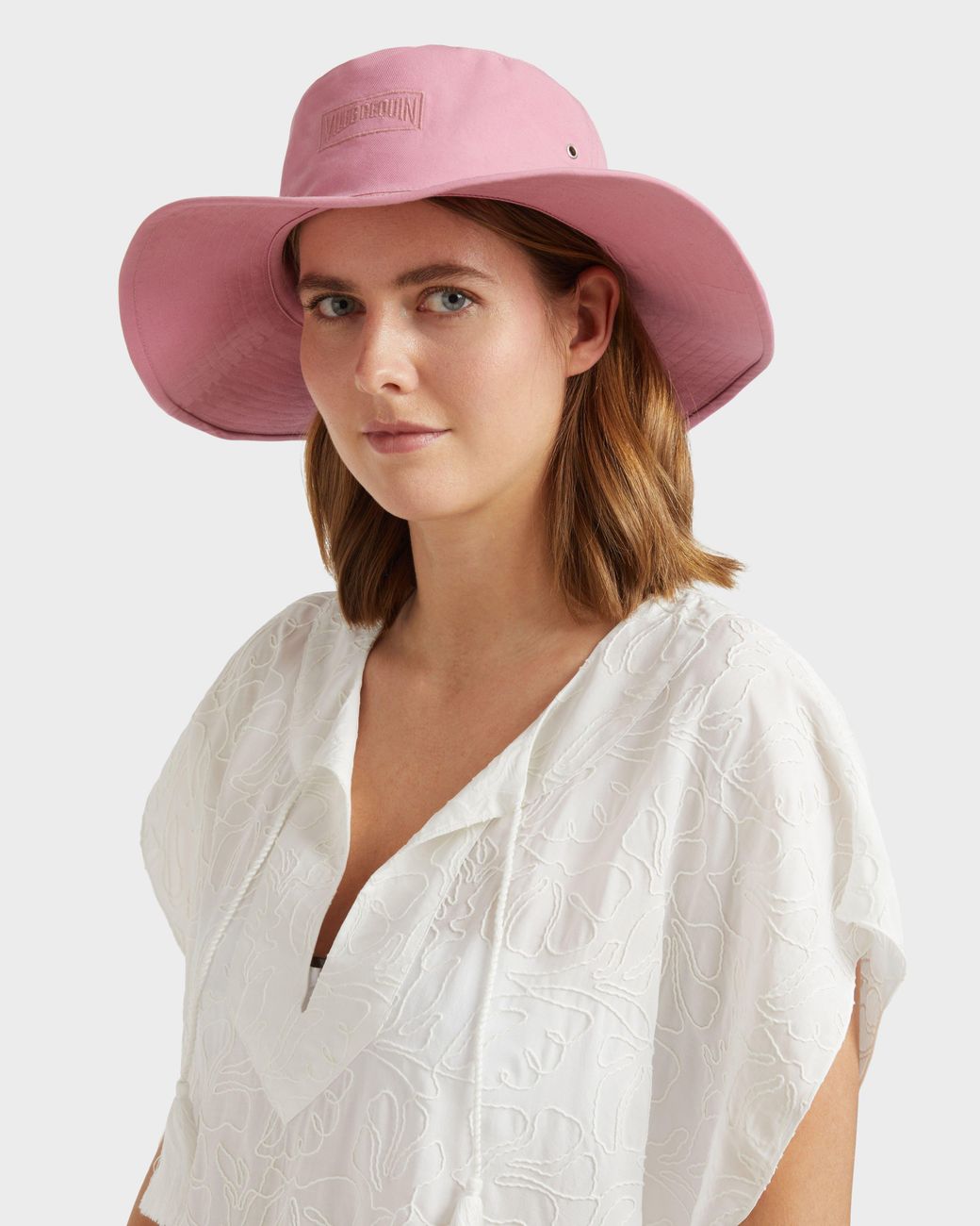 Vilebrequin Large Bucket Hat Solid - Hat - Bobo - Pink - Size Osfa