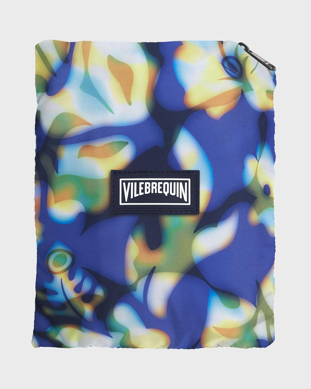 Vilebrequin Blue Ultra-Light And Packable Swim Shorts Frangipanier Trouble for men
