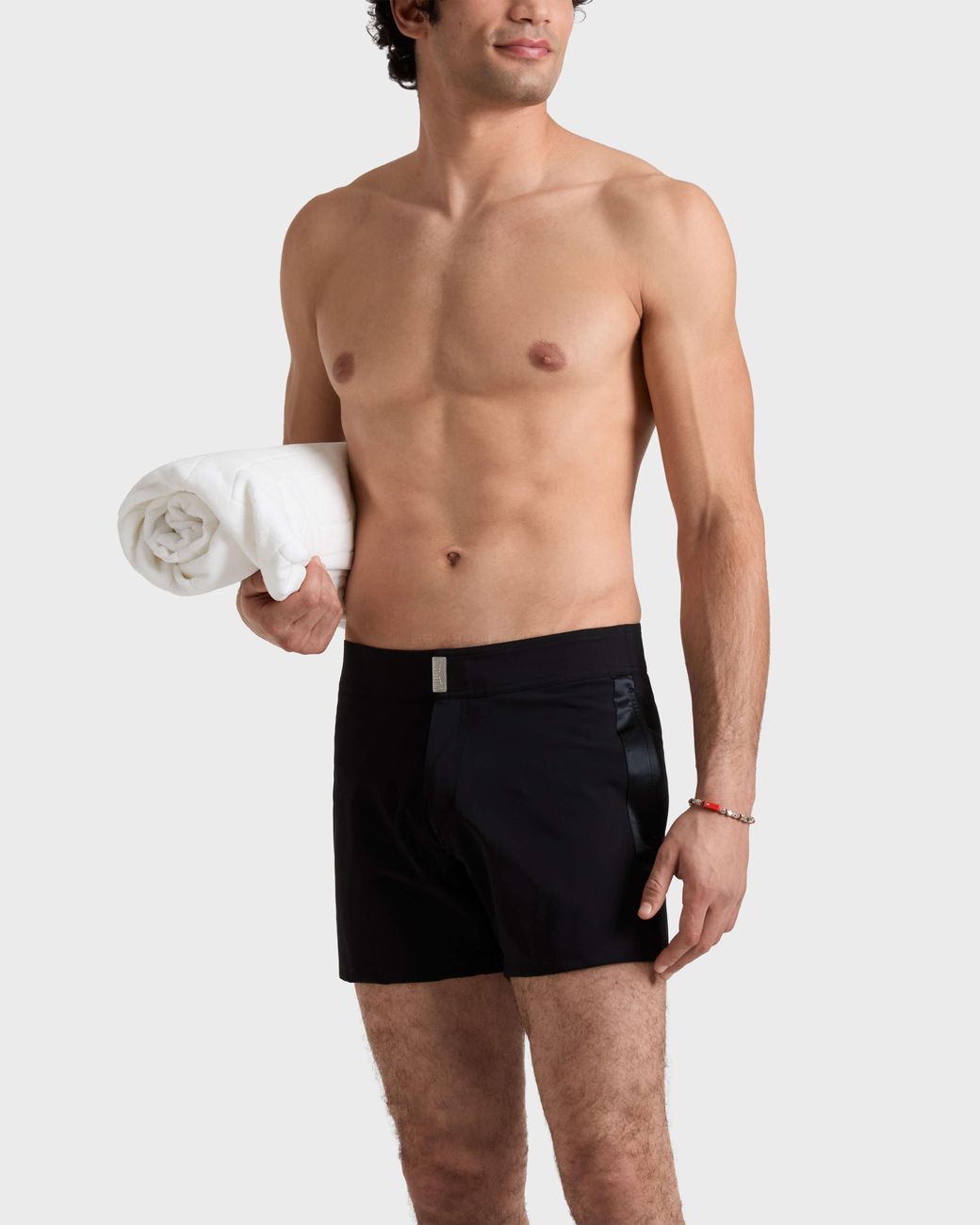 Vilebrequin Blue Flat Belt Swim Shorts Tailoring for men