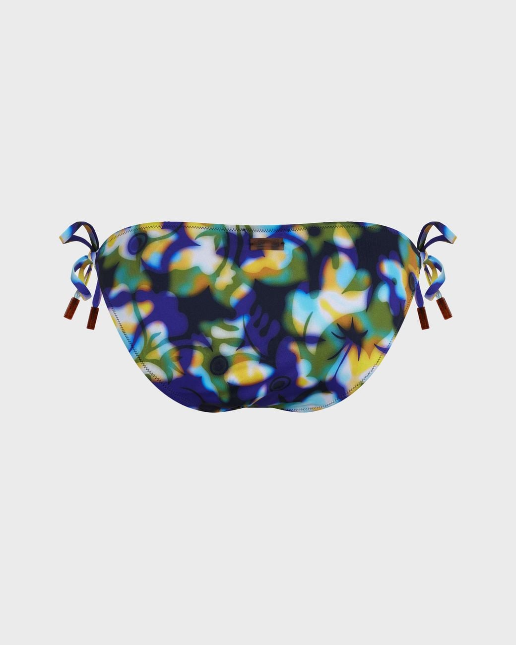 Vilebrequin Blue Side Tie Bikini Bottom Frangipanier Trouble