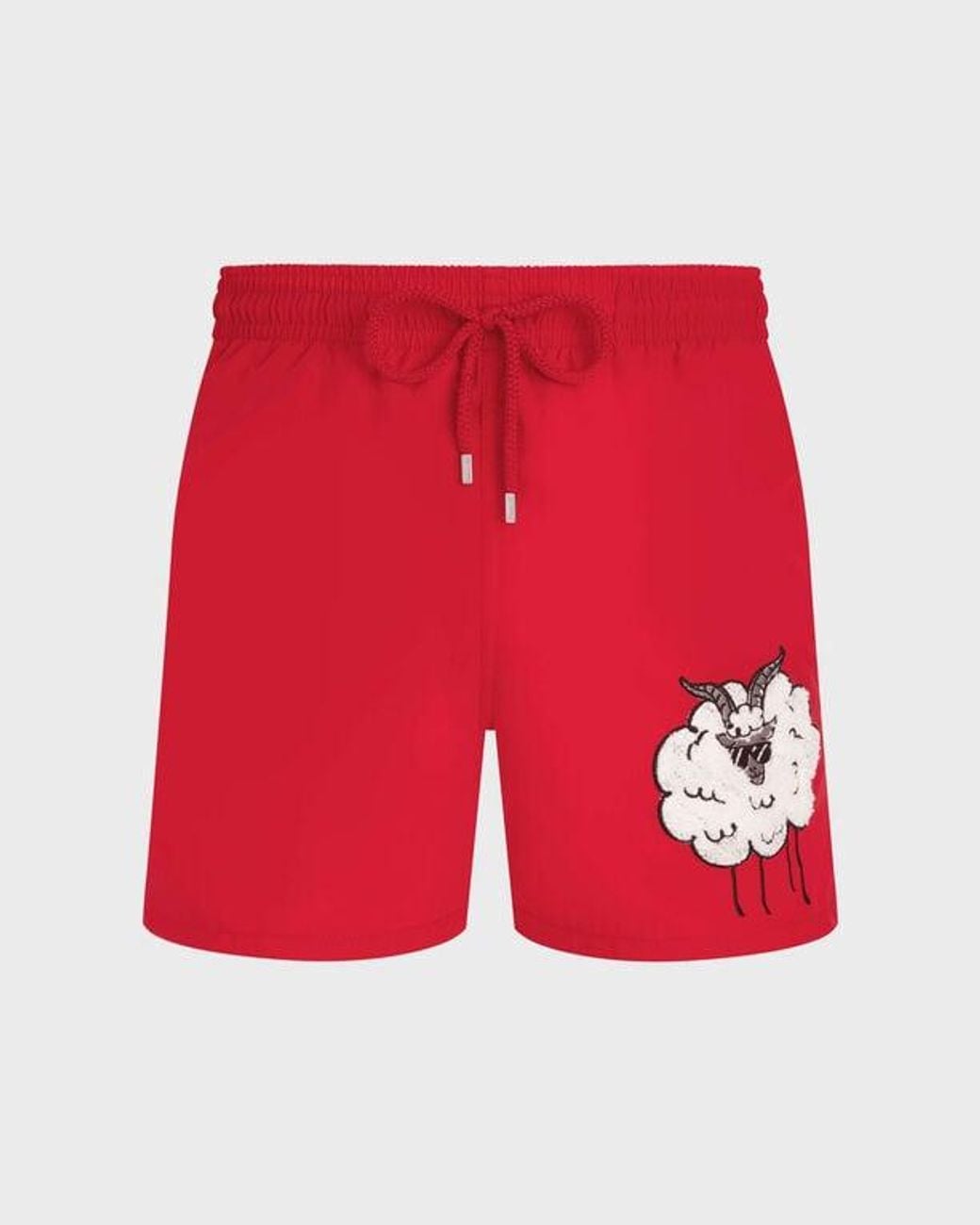 Vilebrequin Embroidered Swim Shorts Year Of The Goat for men