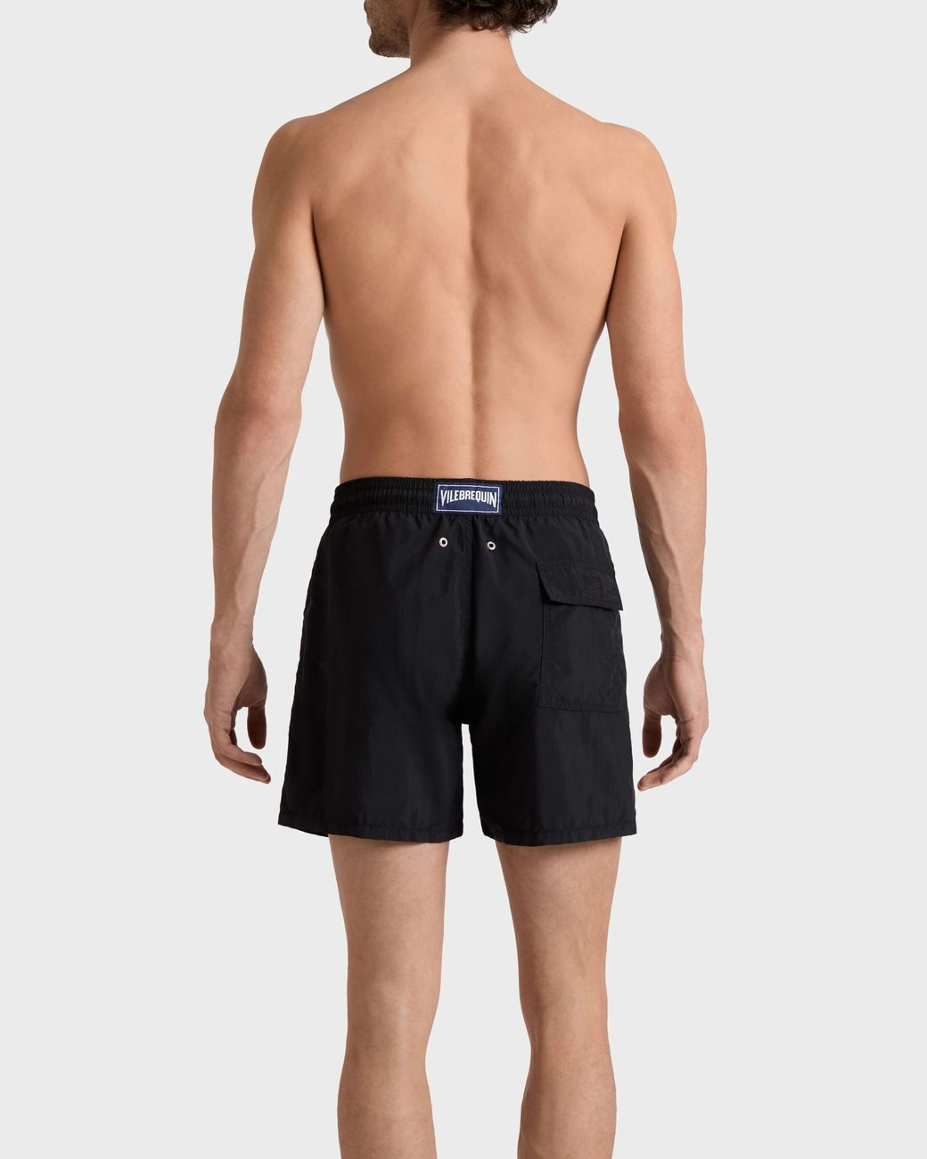 Vilebrequin Blue Swim Shorts Solid for men