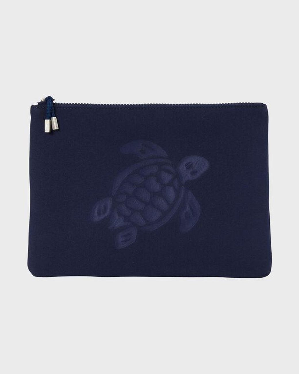 Vilebrequin Blue Neoprene Pouch Turtle