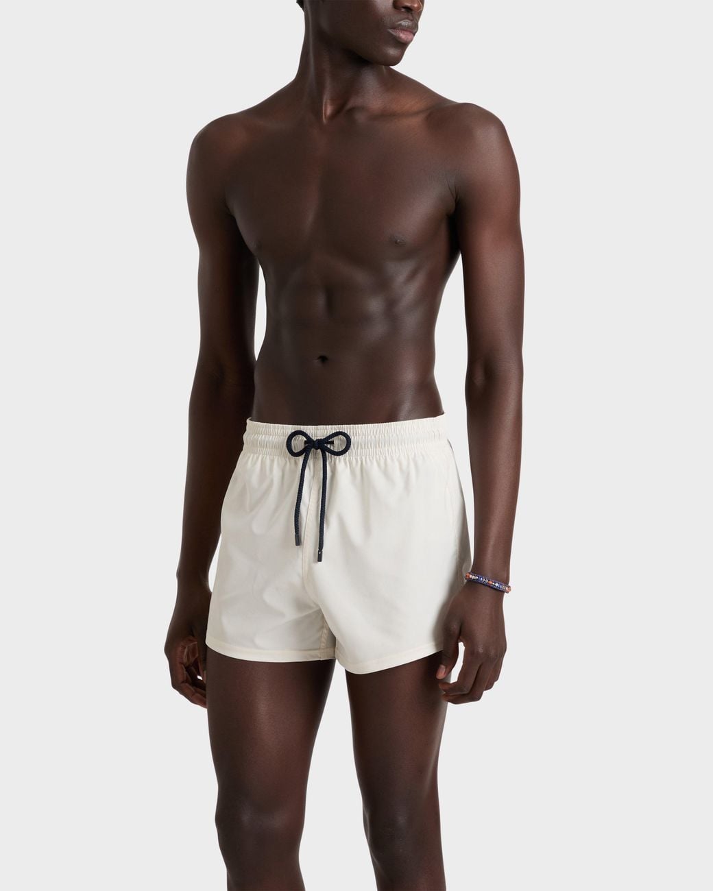 Vilebrequin White Swimwear Short And Fitted Stretch Solid for men