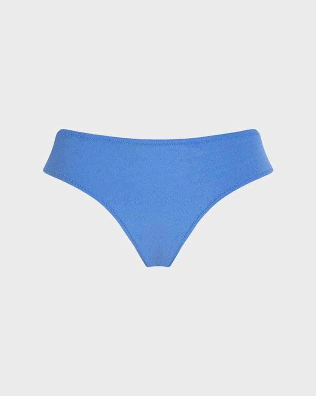 Vilebrequin Blue Terry Bikini Bottom Solid