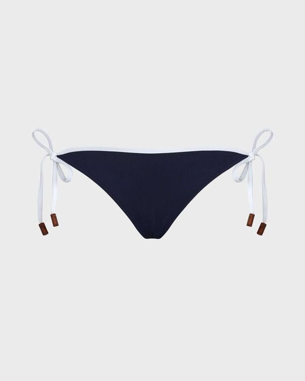 Vilebrequin Blue Side Tie Bikini Bottom Solid