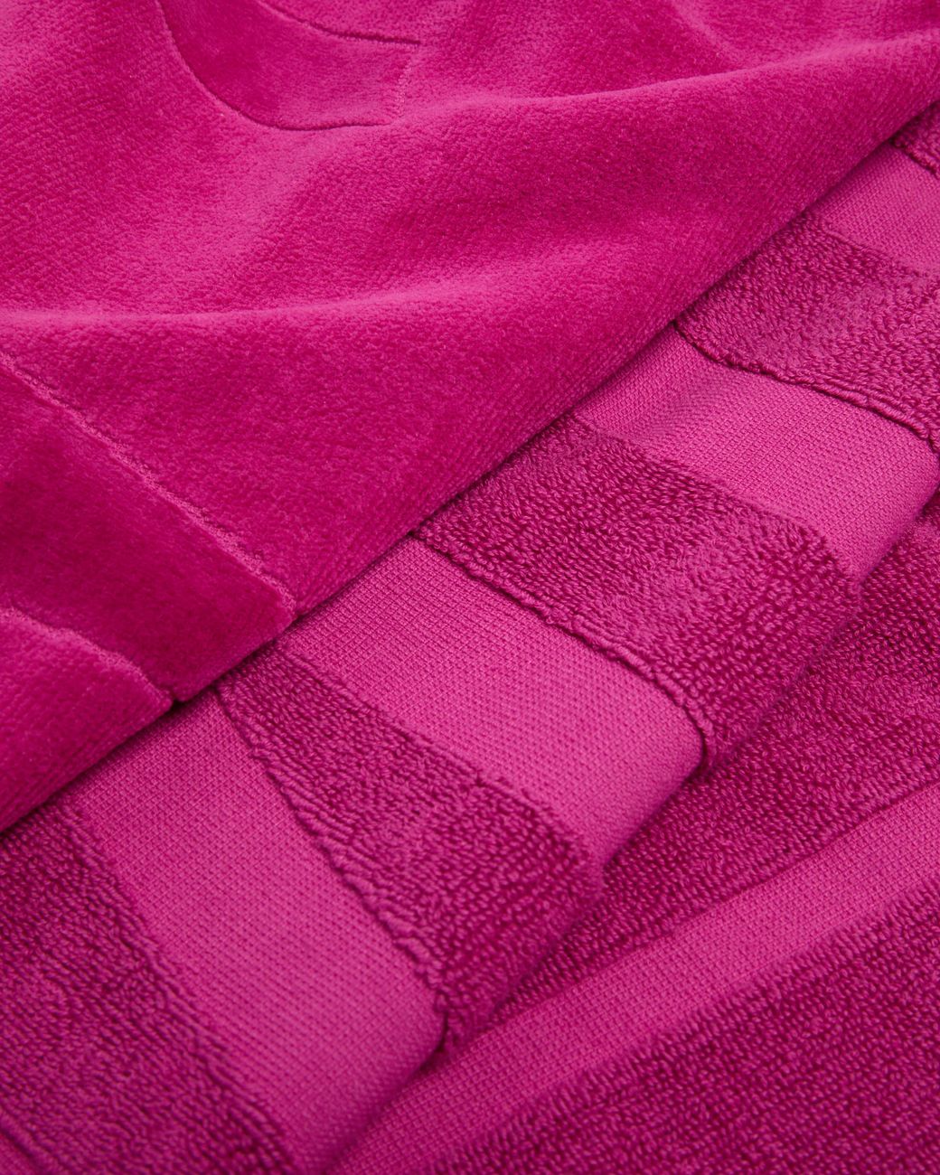 Vilebrequin Purple Solid Cotton Beach Towel