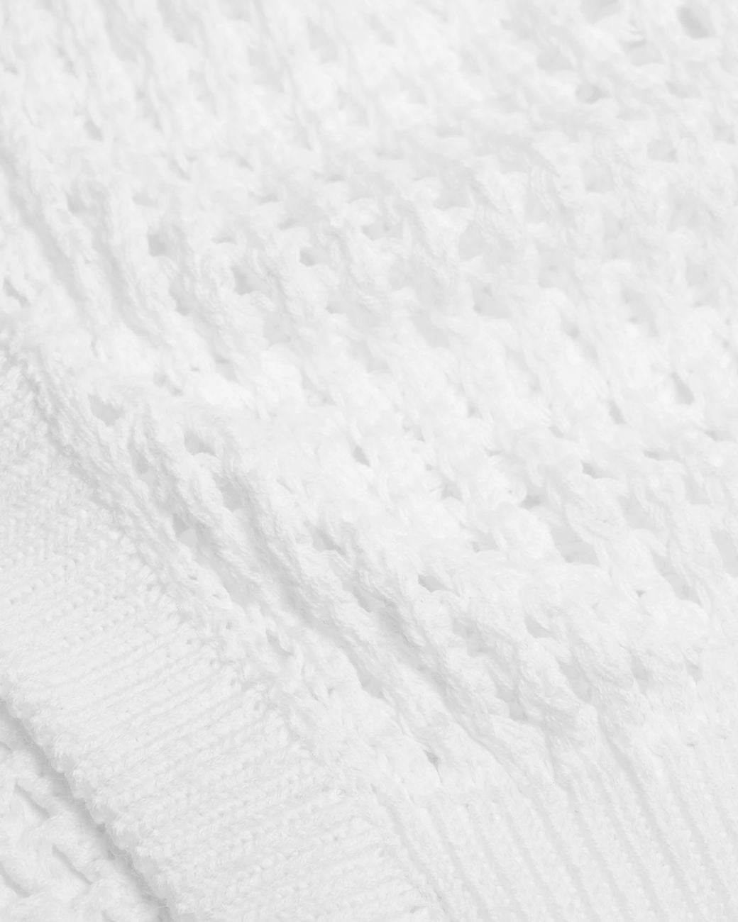 Vilebrequin Crochet T-shirt Dress Solid - Dress - Lysia - White - Size L
